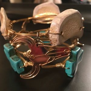 Bourbon and Boweties Western Theme LG Bangles